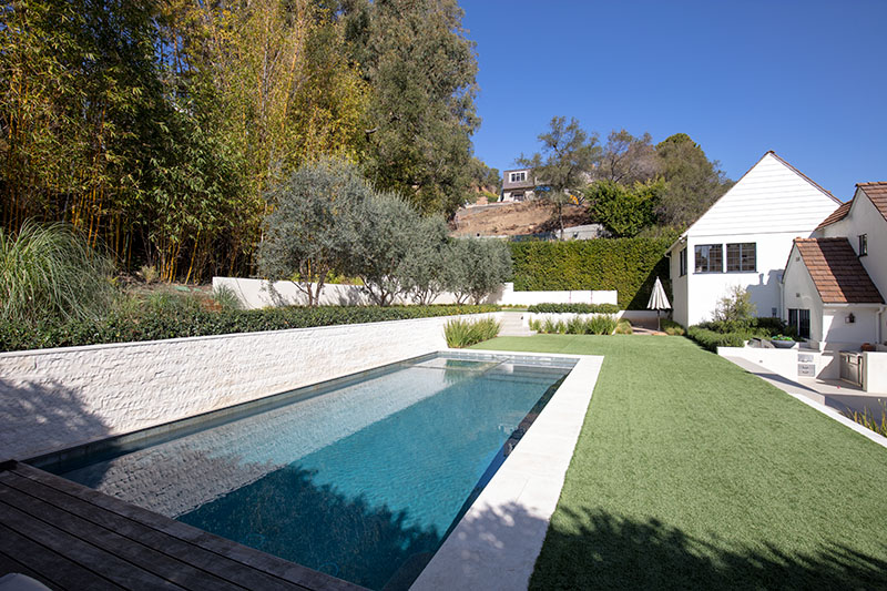 Mandeville Canyon Road pool